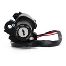 Tändningslås Bränslegaslock Säteslåsnyckel för Honda XL125V Varadero 01-06