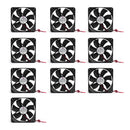 DC borstlös kylning PC Datorfläkt 12V 12025s 120x120x25mm 0,2A 2 Pin