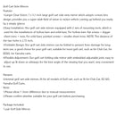 1 pari golfkärryjen sivupeilejä, jotka sopivat seuraautoon EZ-GO Yamaha Genericille