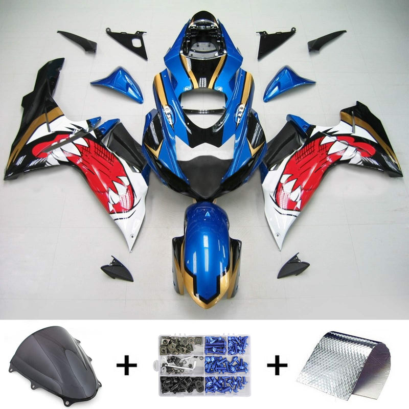 Suzuki GSXR 600/750 2011-2023 K11 Verkleidungsset Karosserie Kunststoff ABS