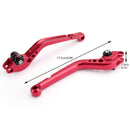 Maneta freno embrague larga para 390 2019 Plata Genérico