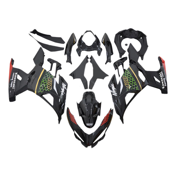 Amotopart kåpa Set för Kawasaki EX400 Ninja400 2018-2023 Body Plastic ABS