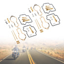 Sada na opravu karburátoru na pravé a levé straně pasuje na Honda XL600R 1983-1987 Generic