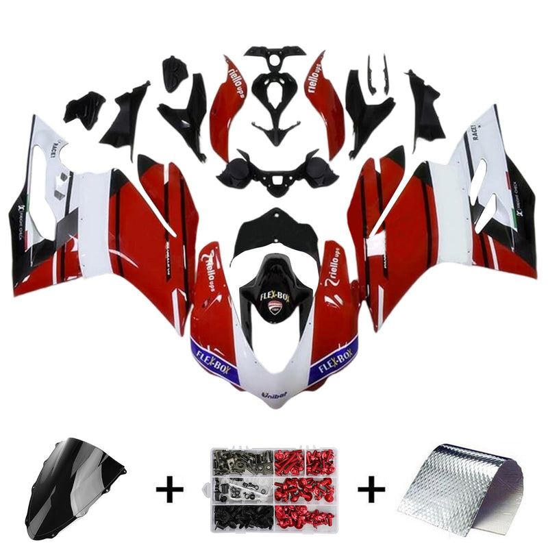 Amotopart kåpa set för Ducati 1299 959 2015-2020, kropp, plast, ABS