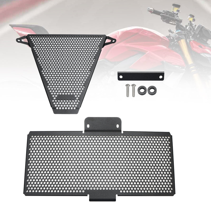 Ducati Streetfighter V2 2022-2023 tapa protectora de radiador protector de radiador