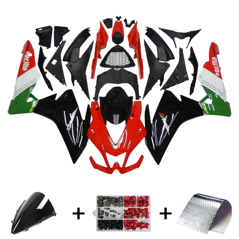 Amotopart Aprilia RSV4 1000 2009-2015 suojussarja, runko, muovi, ABS