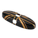 Union Jack UK Flag taustapeilin suojus mallille MINI Cooper R55 R56 R57 Black/Gold Generic