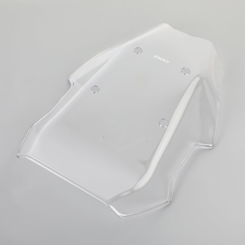 Motorrad Kunststoff ABS Windschild Windschutzscheibe für BMW C400X 2019-2023