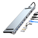 11 en 1 adaptador USB C a HD PD 100W para MacBook iPad Pro 11 12.9 iPad