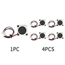 Bezkomutátorový DC chladicí ventilátor 5V 20065Vs 20x20x6mm Pouzdro 2kolíkový drát