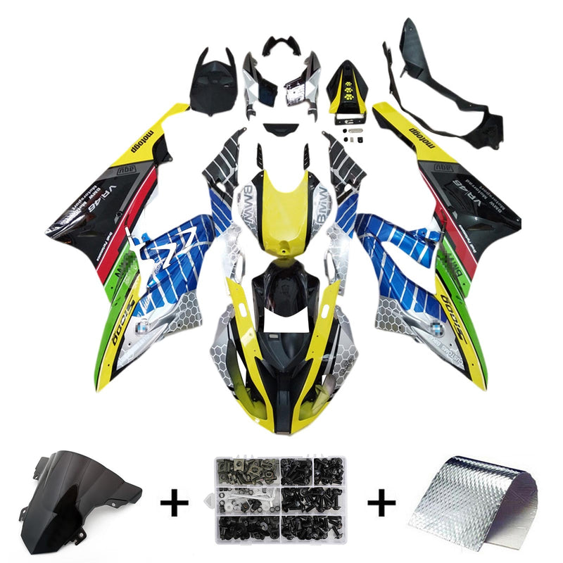 Amotopart BMW S1000RR 2017-2018 Fairing Sett Body Plastic ABS