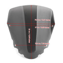 2008-2014 Kawasaki KLR650 1x krátké 4mm čelní sklo na motocykl