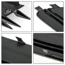 2PCS Front Nebelscheinwerfer Abdeckung Lünette Grill Grille Fit Audi A6 4G C7 2012-2015