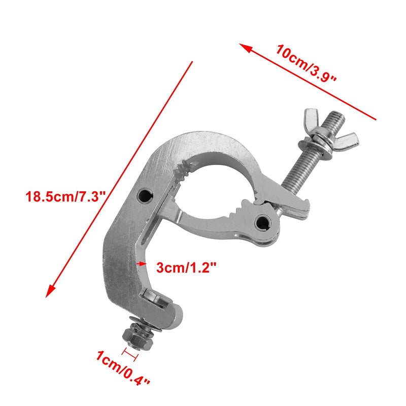 1/2/5 kpl Stage Light Travers -kiinnike Fit OD 35-52mm putki liikkuvalle päälle