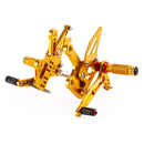 Estriberas traseras ajustables Kawasaki ZX4R ZX4RR 2022-2024 Racing