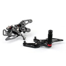 Sistema de apoio para os pés traseiro cnc racing sistema de apoio para os pés traseiro para bmw s1000rr 2015-2018 genérico