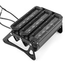 3-reihiger modifizierter LED-Scheinwerfer, weißes Licht, passend für Honda MSX125 Grom 13–19, schwarz, generisch