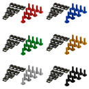 Motorrad-Aluminium-Verkleidungsgitter M6 x 20 mm Schraubenbolzen Clips-Kit QTY 10 Generic