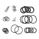 18x tampas de cobertura lateral de alumínio cnc, plugues adequados para bmw r1200gs 2013-2019 genérico