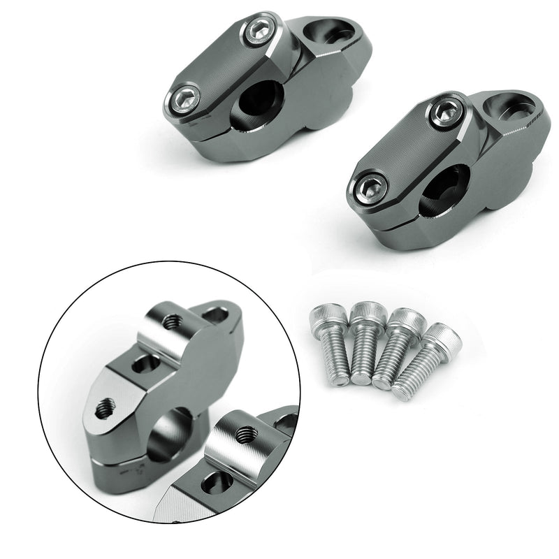 Zestaw przedłużaczy wsporników kierownicy 7/8" aluminiowych 22mm dla Yamaha dla Honda dla Ducati dla KTM dla Kawasaki dla Suzuki