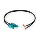 Fakra anténní adaptér rádiové antény pro VW RNS RCD510/310/315 Seat Škoda Columbus Generic