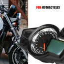 Tachometer Motorrad Universal Digital Lcd 1-6 Gang Kilometerzähler Tachometer Generic