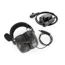 C5 Einstellbares Headset mit Geräuschunterdrückung, 6-polig, U94 PTT für HYT TD500 TD510 TD520