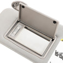 Toyota Highlander 2014-2019 Lewa osłona przeciwsłoneczna z toaletką Jasnoszara 74320-0E074-B0