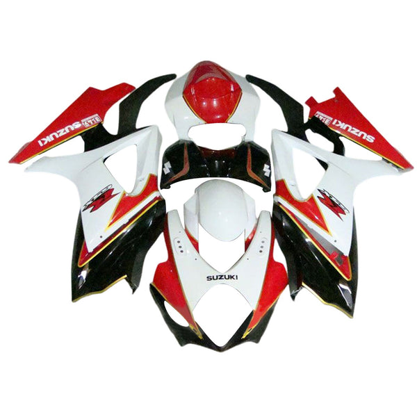 Amotopart Suzuki GSXR1000 2007–2008 K7 Verkleidungsset, Karosserie, Kunststoff, ABS