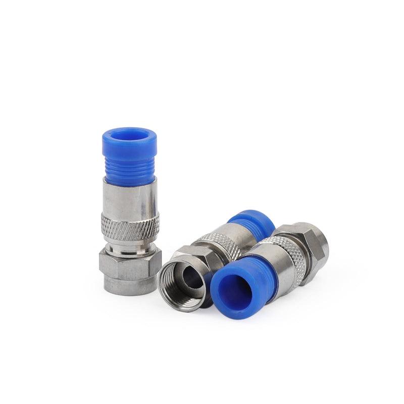 Ferramenta de compressão coaxial tipo F Kit crimpador de cabo coaxial ajustável RG6 RG59 RG11