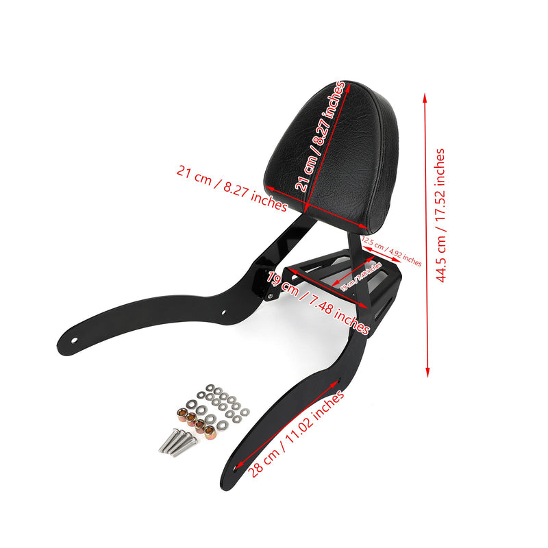 2014-2020 Indian Scout Sixty / Scout Pillion Bagażnik z oparciem Sissy Bar