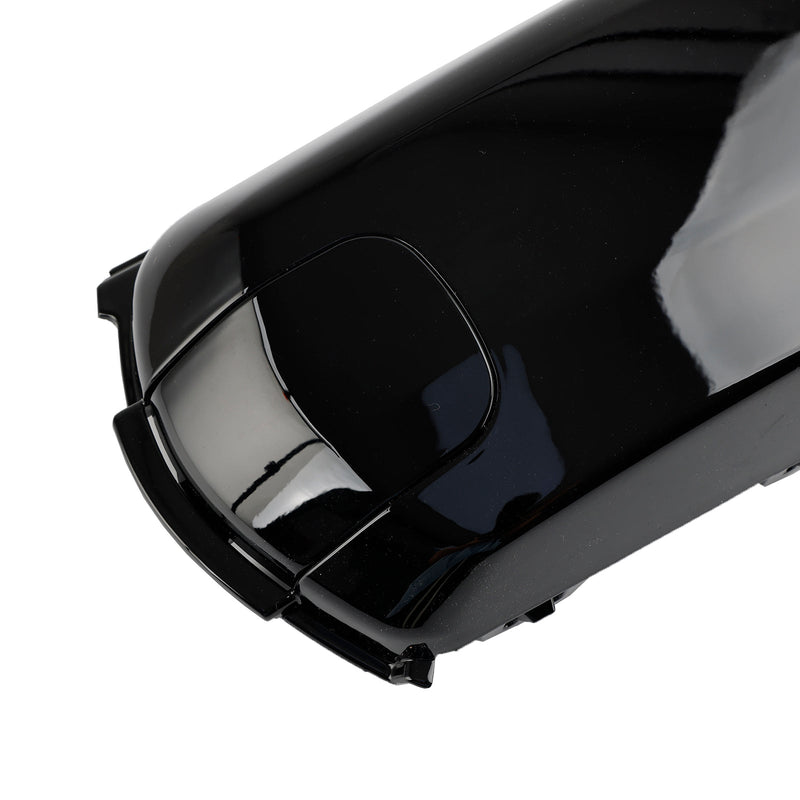 Tampa dianteira da placa de licença preta brilhante para Mini F55 F56 F57 Cooper JCW 51117337791