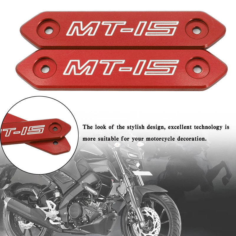 Aluminiumslegering tilbehør Karosserideksel for Yamaha MT 15 MT-15 MT15 2018-2020 Generisk