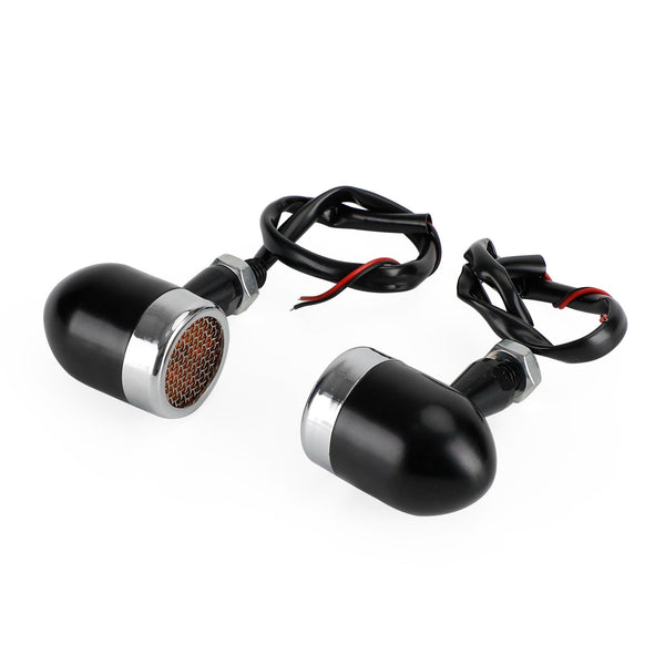 Universal 10MM Motorcykel LED Blinkers Blinkers Bromsljus 12V M10