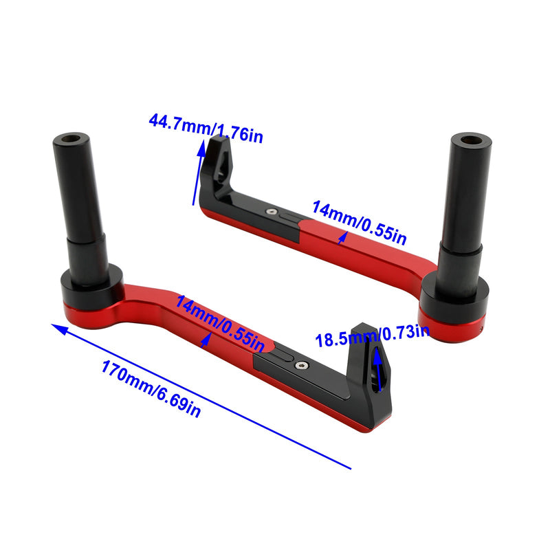 Handschutz-Handschutz für 13–20 mm Lenkerinnendurchmesser und M6-Schraubenloch