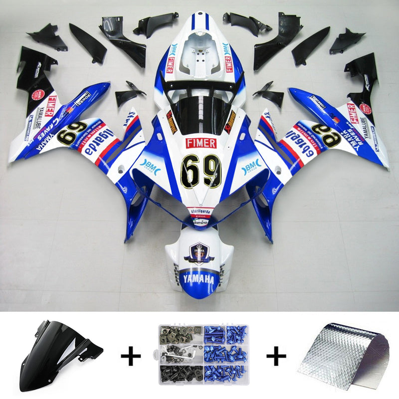 Kit de carenagem para Yamaha YZF 1000 R1 2004-2006 Genérico