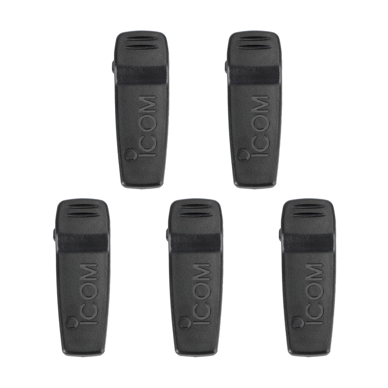 1X/5X Walkie Talkie Radio bidireccional comunicador Clip para cinturón compatible con IC-F26 IC-F16