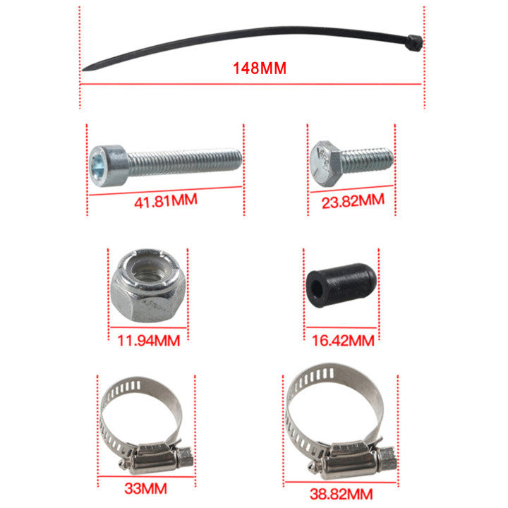 Ford 2011-2023 6.7L Powerstroke Diesel EGR Kit de eliminación con derivación de refrigerante genérico