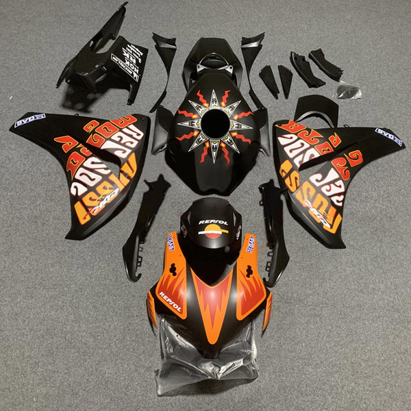 Amotopart Honda CBR1000RR 2008-2011 kåpa Set Body Plast ABS