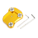 Stativ sidostöd förstorad plattplatta för Honda CB650F CBR650F 2014-2018 Generic