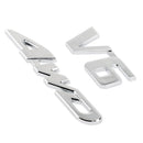 3D Chrome Metal 4WD takalokasuoja Embge Badge Tarra 4WD SUV V6 Generic