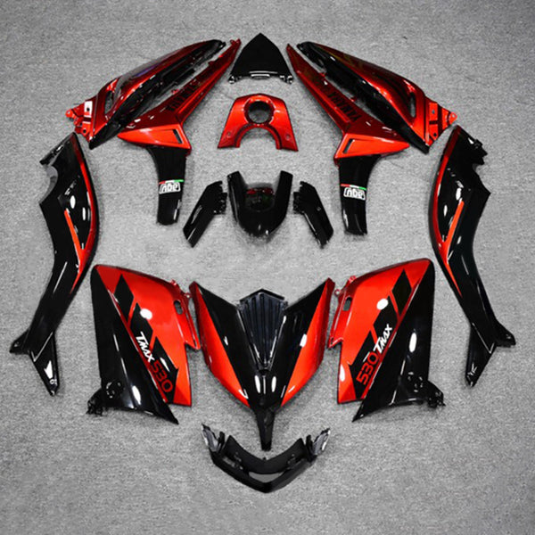 Amotopart Fairing Kit för Yamaha T-Max TMAX530 2015-2016 Kaross ABS