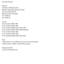 PALIVOVÝ VENTIL vhodný pro Yamaha 3FY-24500-00 TDR50 TDR80 XT600 XT550K/J XT400E Generic