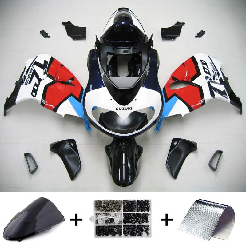 Suzuki TL1000R 1998–2003 Verkleidungsset, Karosserie, Kunststoff, ABS