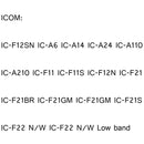 BP-208N batterifack för ICOM IC-V8 IC-T3H IC-V82 IC-U82 IC-A24 IC-A6