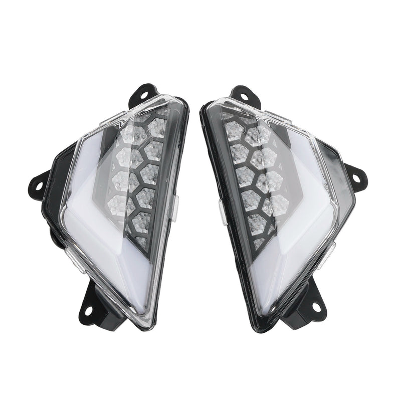 KAWASAKI NINJA 300 400 650 ZX-6R ZX-4RR 2013+ LED luz indicadora frontal