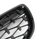Areyourshop Frontniere Grill für BMW 2007–2010 E92 E93 328i 335i 2DR Meteor Black Generic
