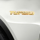 Metall 3D Turbo Logo Auto Emblem Abzeichen Aufkleber Kofferraum Stoßstange Aufkleber Silber generisch