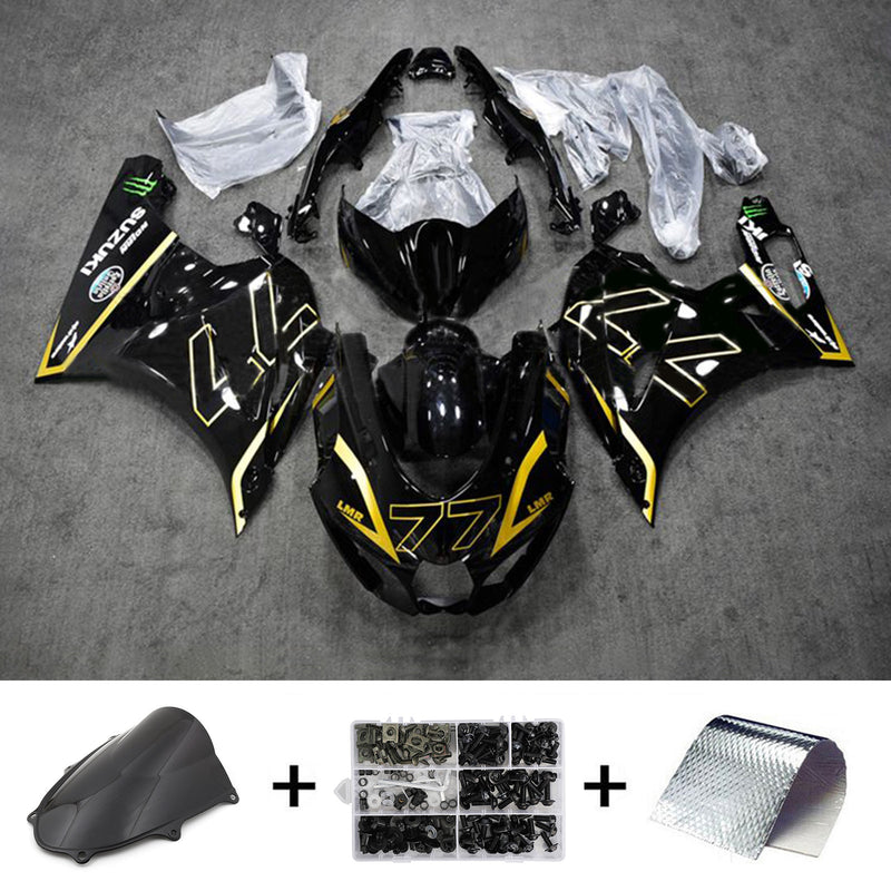 Amotopart Suzuki GSXR1000 2017-2023 K17 suojasarja, runko muovia ABS