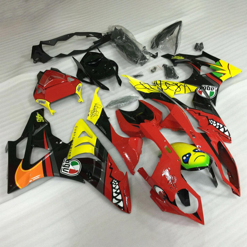 Injection fairing sett body plast ABS egnet for BMW S1000RR 2015-2016 Generic